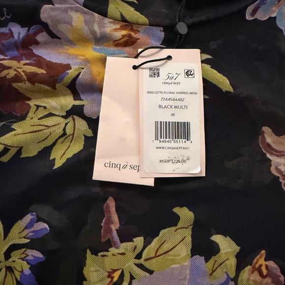 Cinq a Sept Bridgette Mesh Turtleneck MSRP 225$ - Picture 2 of 3